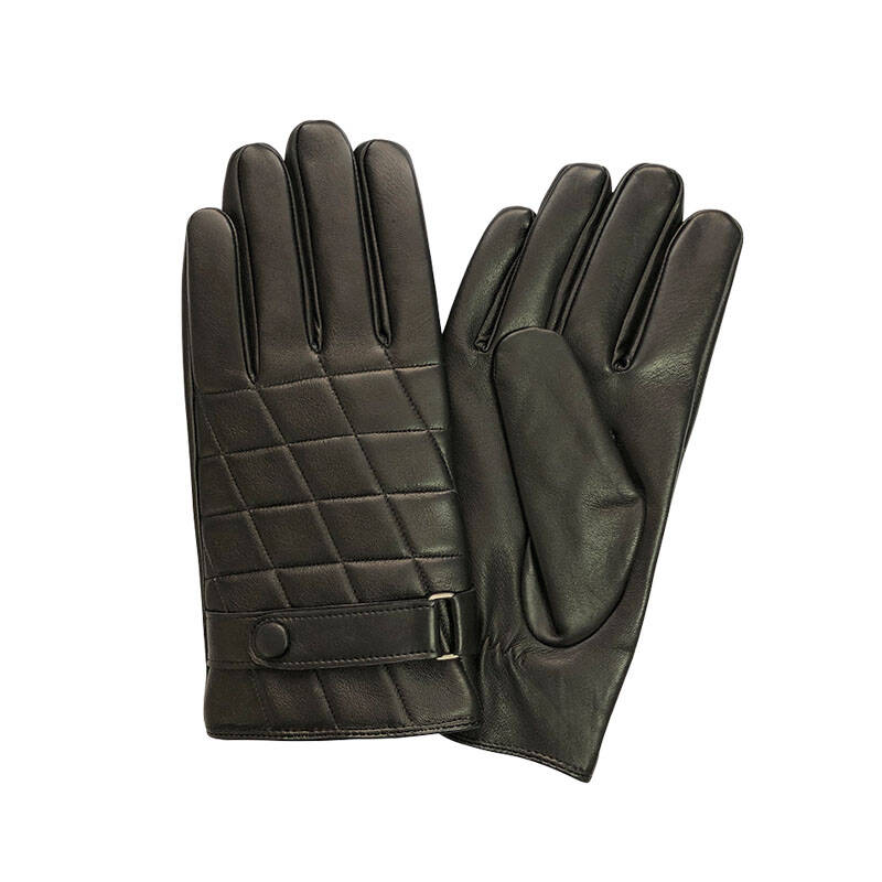 Quilted Leather Gloves Make You Special In The Cold Winter