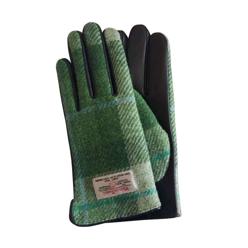 Harris Tweed driving gloves