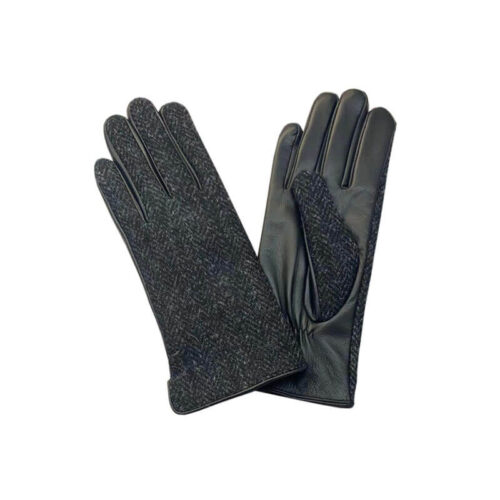 Harris Tweed Leather Glove Manufacturer In China